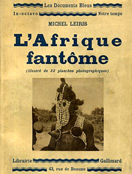 L'Afrique fantme - Michel Leiris