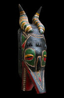 Maschera  "Zambl" - Gouro : Regione di Zunoula o di Zraluo, Costa D'Avorio