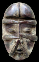 Maschera facciale "Gla" - Nyabwa / Bet - Regione Centro-Occidentale della Costa d'Avorio