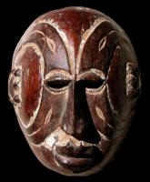 Maschera facciale  " Agbogho mmwo " - Igbo: Nigeria Sud-Est